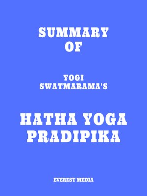 cover image of Summary of Yogi Swatmarama's Hatha Yoga Pradipika